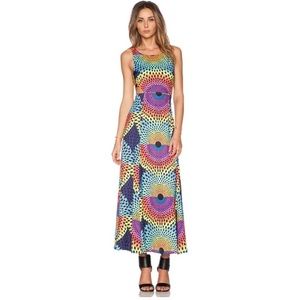 Mara Hoffman Rainbow cutout dress
